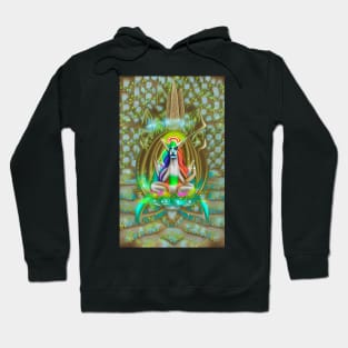 Enlightened Llama Unicorn Hoodie